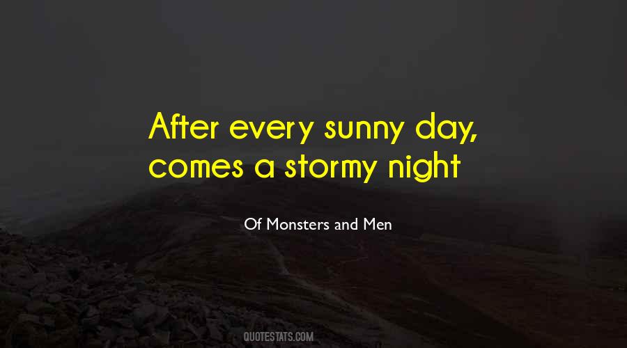 Monsters Them In The After Quotes #1612972