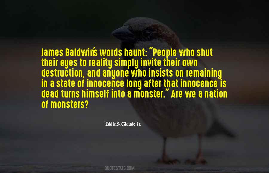 Monsters Them In The After Quotes #909494
