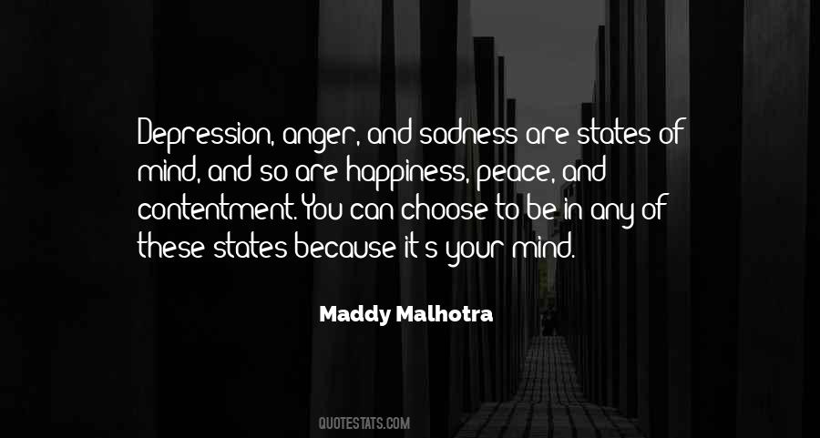 Quotes About Sadness And Anger #1615139