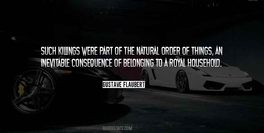 Quotes About The Natural Order Of Things #1047451