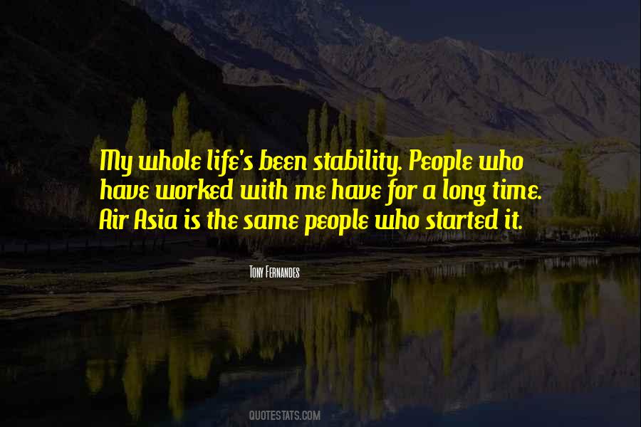 Stability Is Quotes #86172
