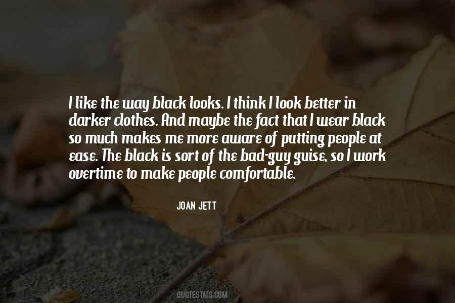 Quotes About Black Clothes #1459199