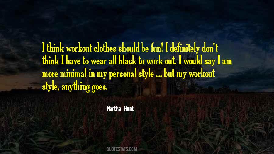 Quotes About Black Clothes #1472570