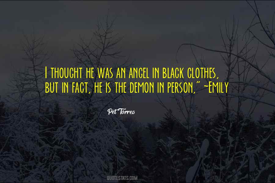 Quotes About Black Clothes #1794242
