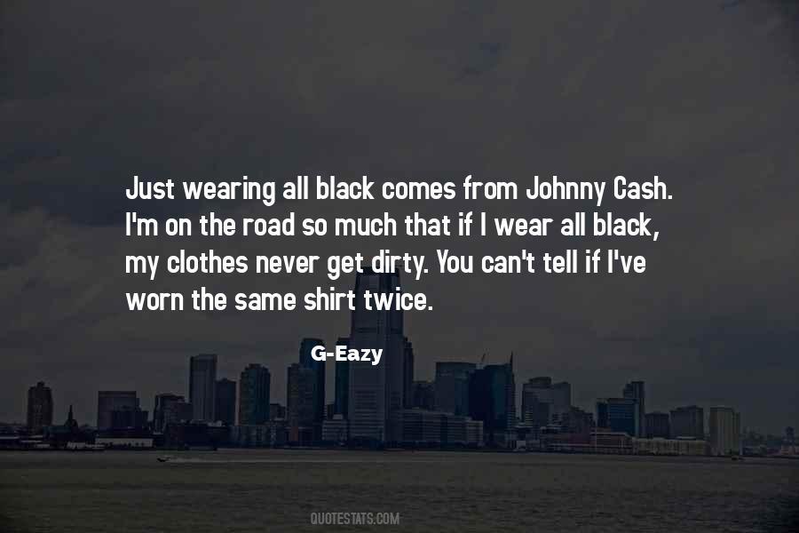 Quotes About Black Clothes #446809