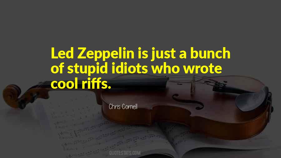 Quotes About Zeppelins #814261