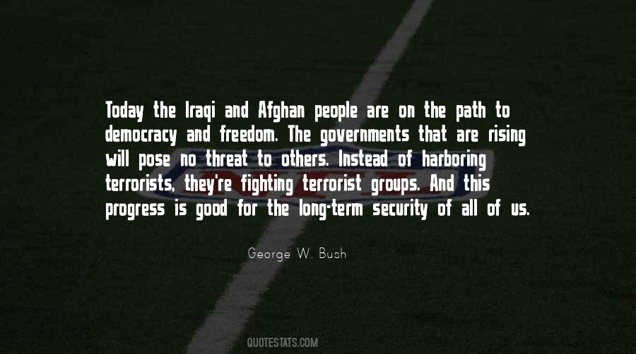 Quotes About Freedom And Security #1547933