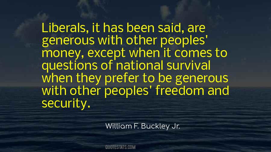 Quotes About Freedom And Security #928072