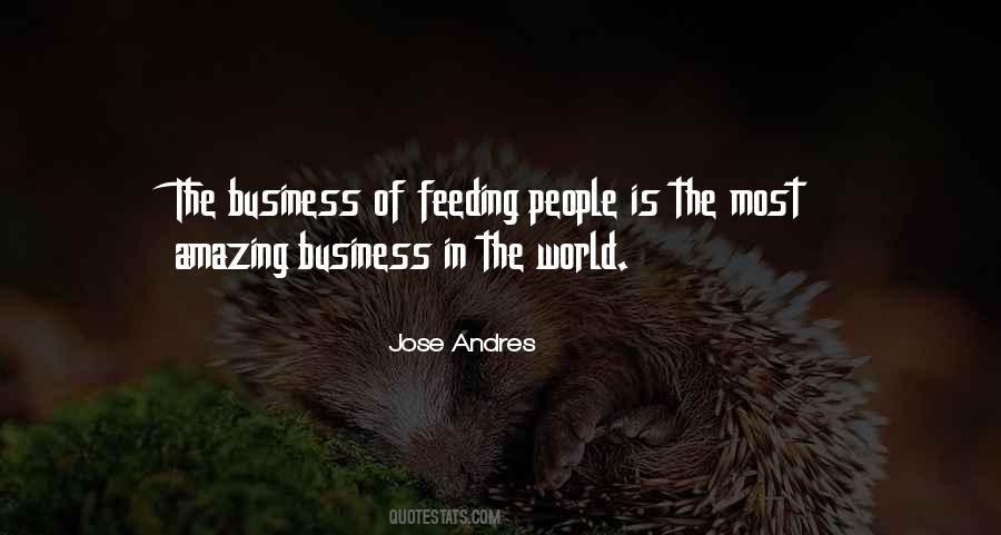 Quotes About Feeding The World #1566950