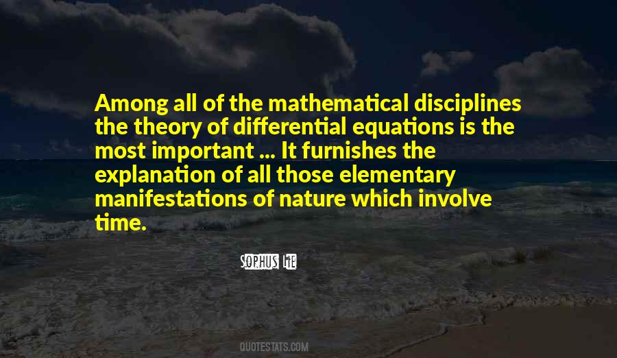 Quotes About Mathematical Equations #1760200