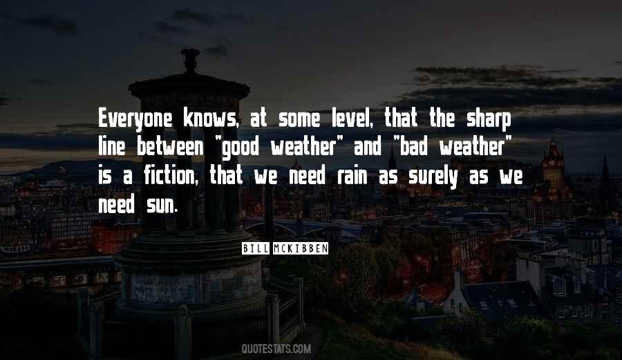 Weather Is Good Quotes #1502814