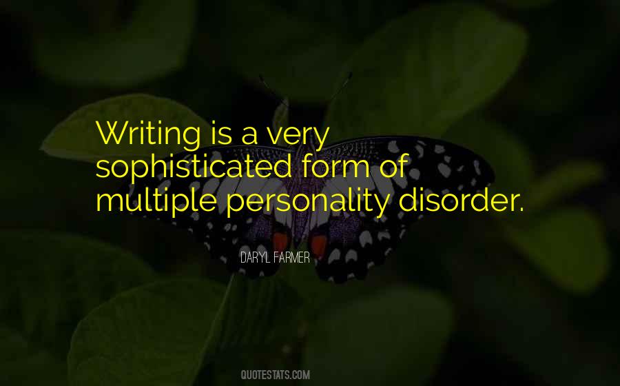Quotes About Multiple Personality #1855486