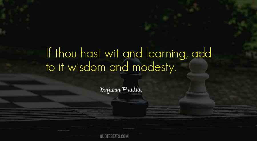 Quotes About Learning And Wisdom #91136