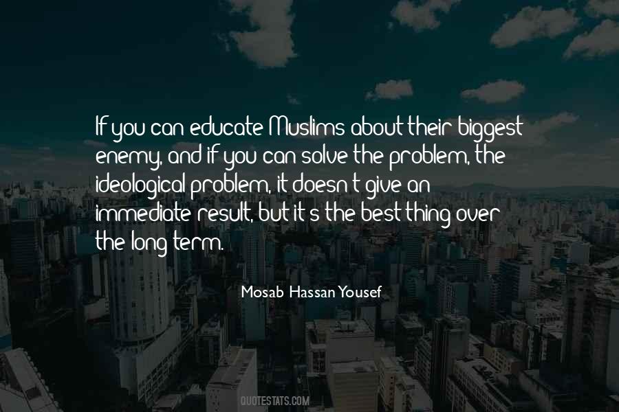 Mosab Hassan Quotes #81486