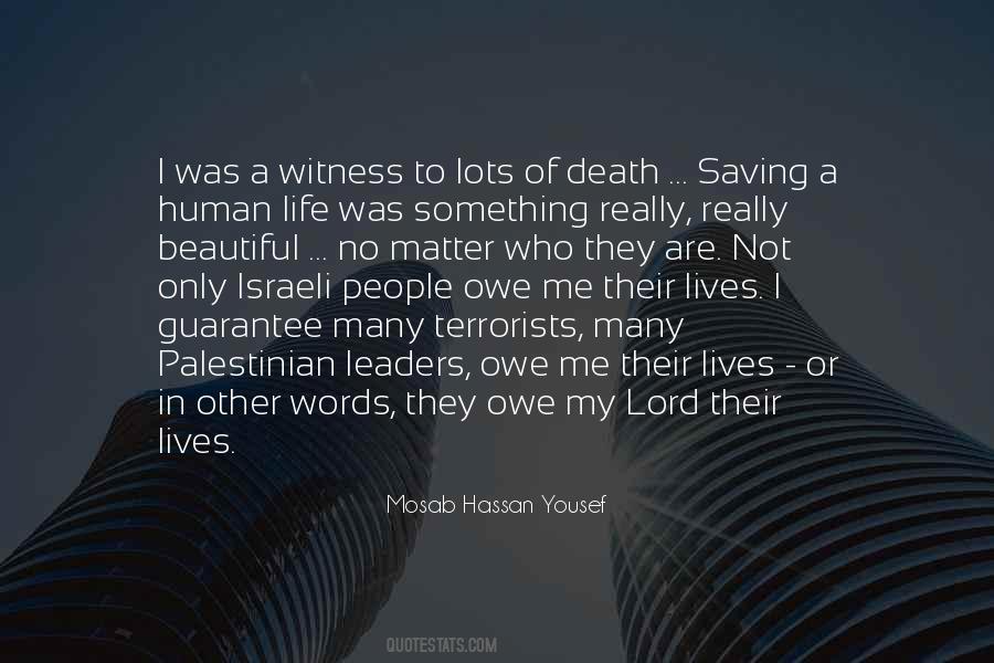 Mosab Hassan Quotes #881402