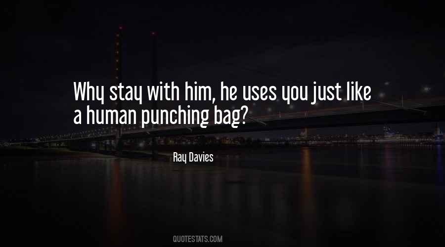 Human Punching Bag Quotes #684329