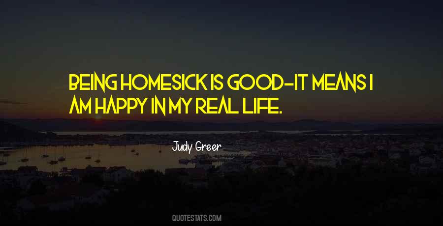 Being Homesick Quotes #1370598