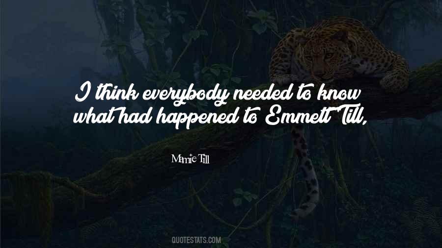Quotes About Emmett Till #1473586