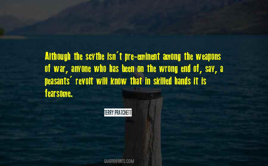Quotes About Weapons #1569732