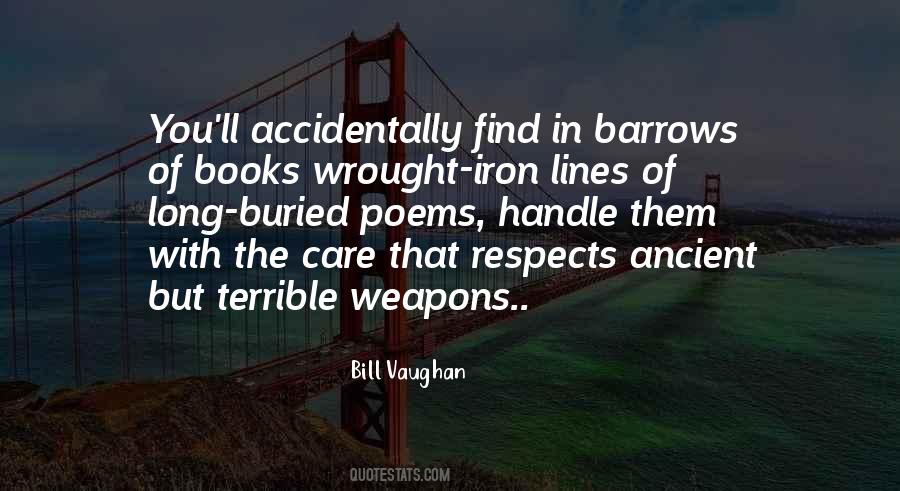 Quotes About Weapons #1610805