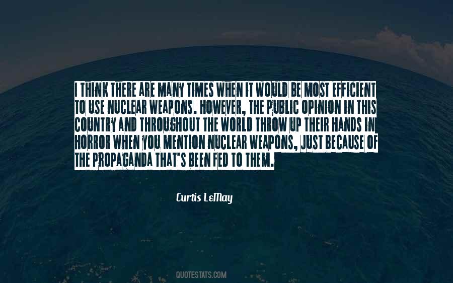 Quotes About Weapons #1623279