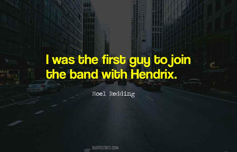 Quotes About Hendrix #1101853