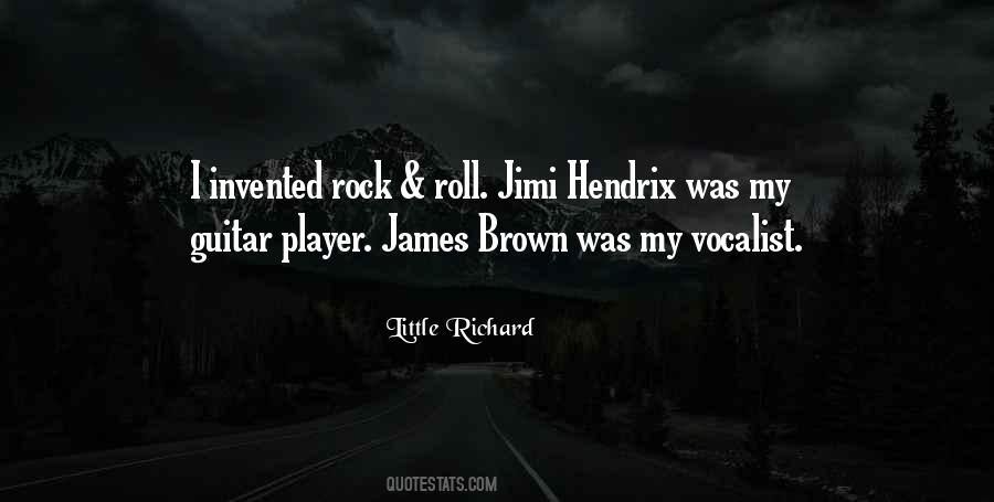 Quotes About Hendrix #1235754