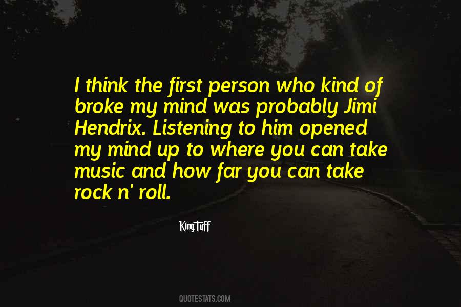 Quotes About Hendrix #1850641