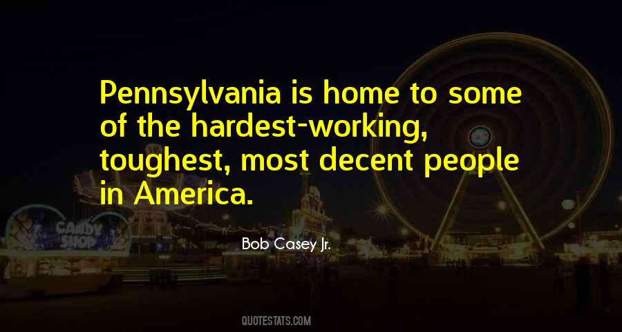 Working In America Quotes #823423