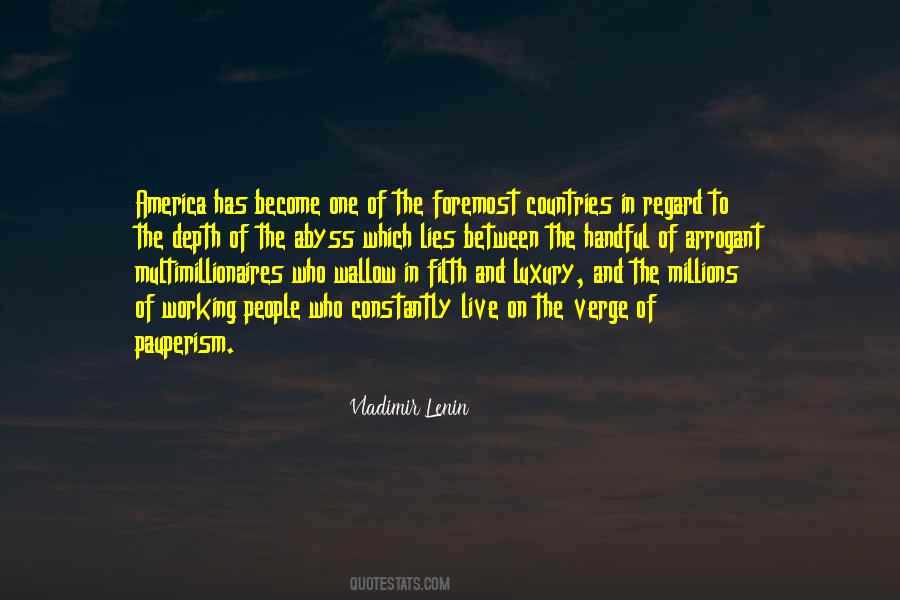 Working In America Quotes #916047