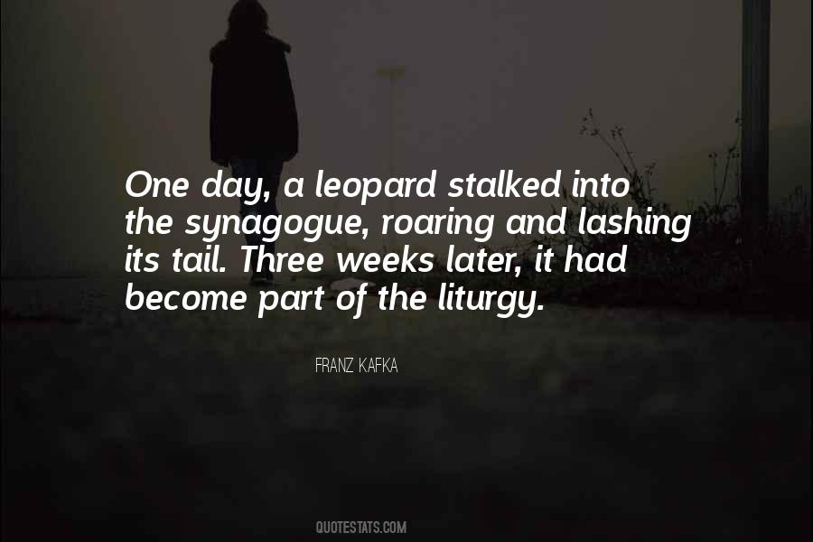 Quotes About A Leopard #1337366