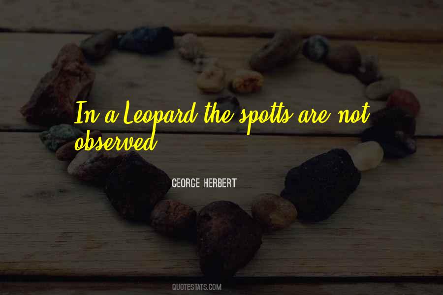 Quotes About A Leopard #537903