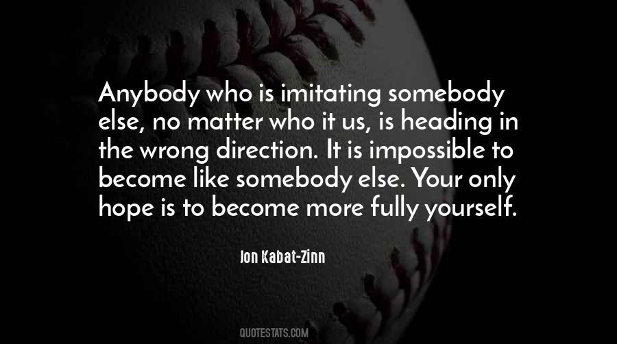 Quotes About Imitating Others #155603