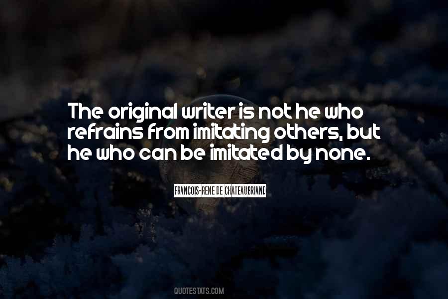 Quotes About Imitating Others #309971