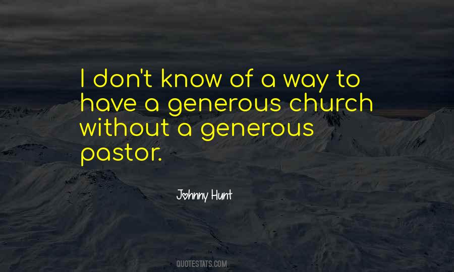 Church Pastor Quotes #1211220