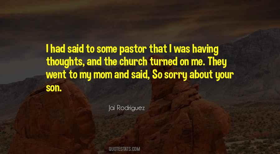 Church Pastor Quotes #1626164