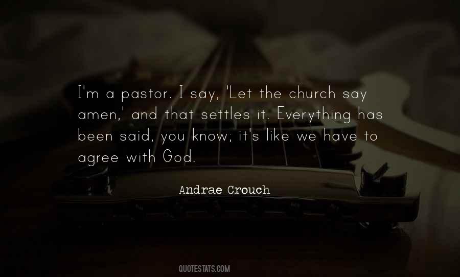 Church Pastor Quotes #1666405