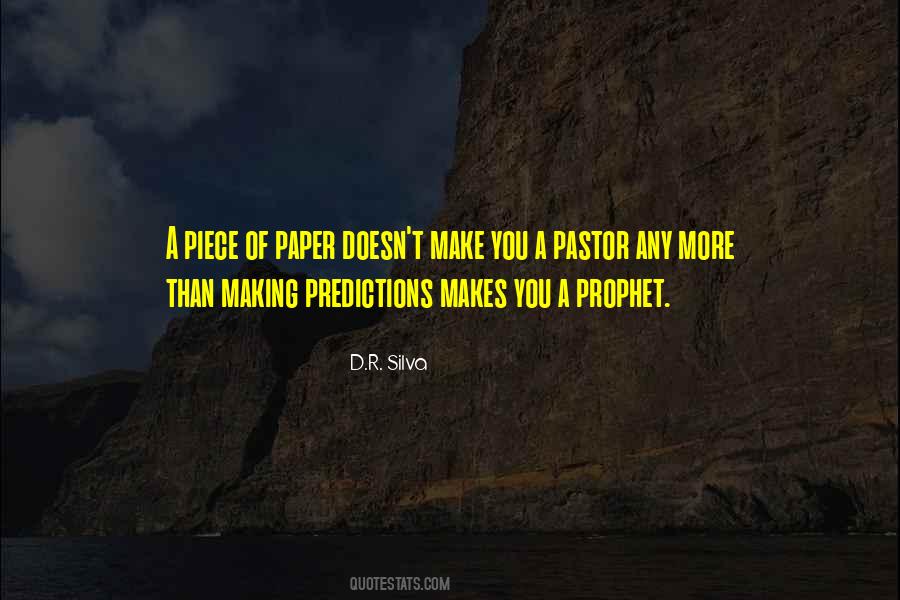 Church Pastor Quotes #1726350