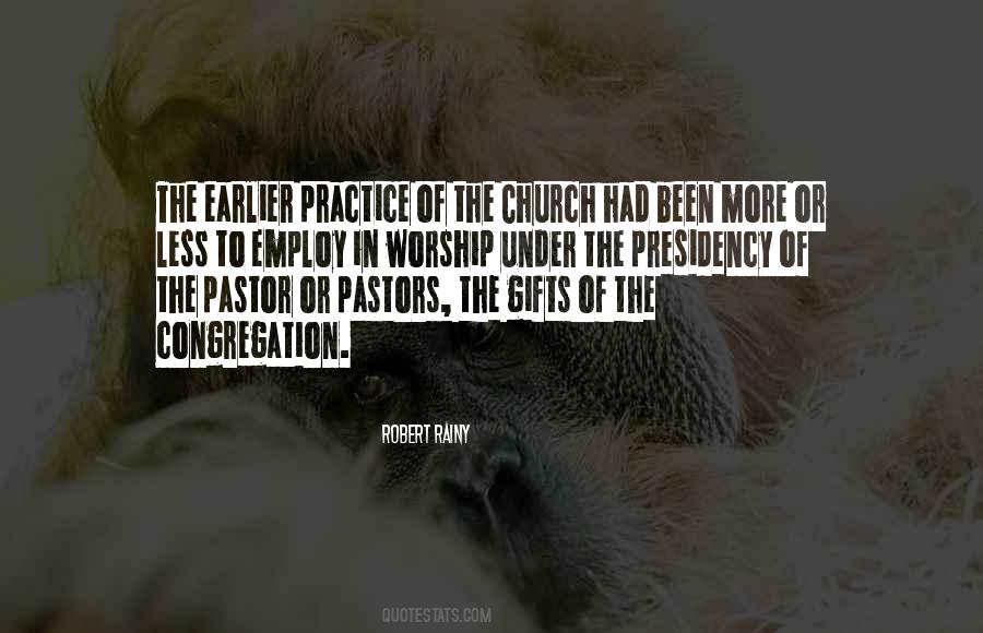 Church Pastor Quotes #74941