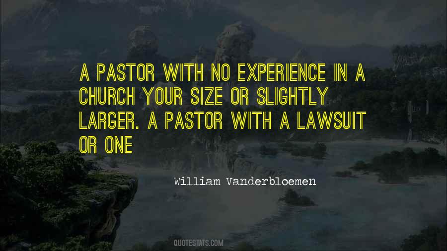 Church Pastor Quotes #886196