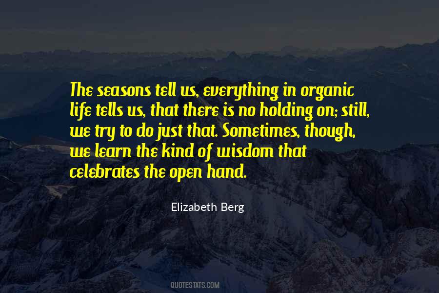 Quotes About Holding On And Letting Go #806667
