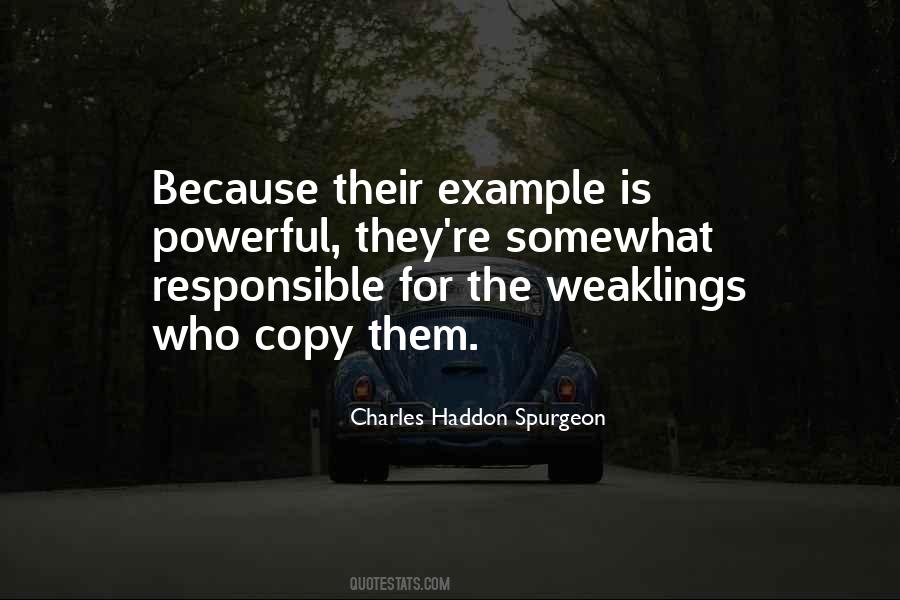 Quotes About Weaklings #1743144