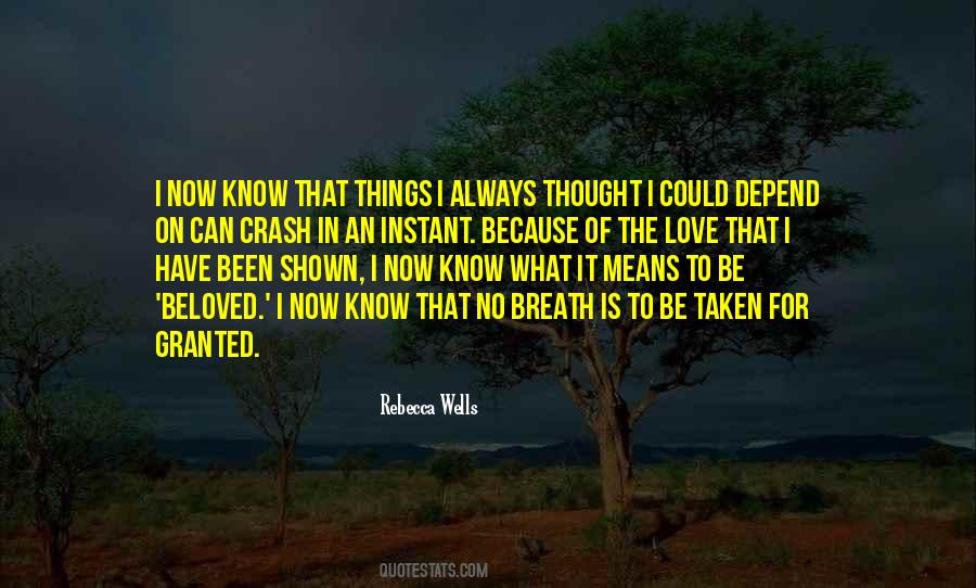 Love Is Shown Quotes #1763000