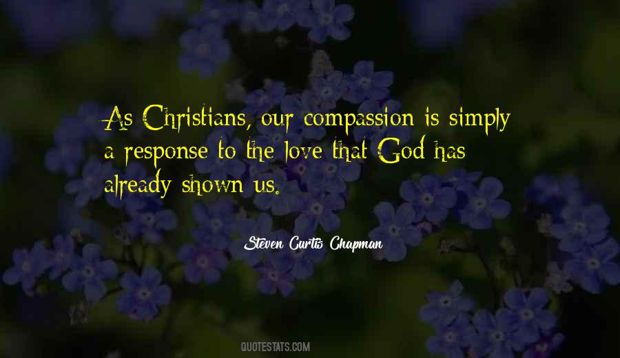 Love Is Shown Quotes #289968