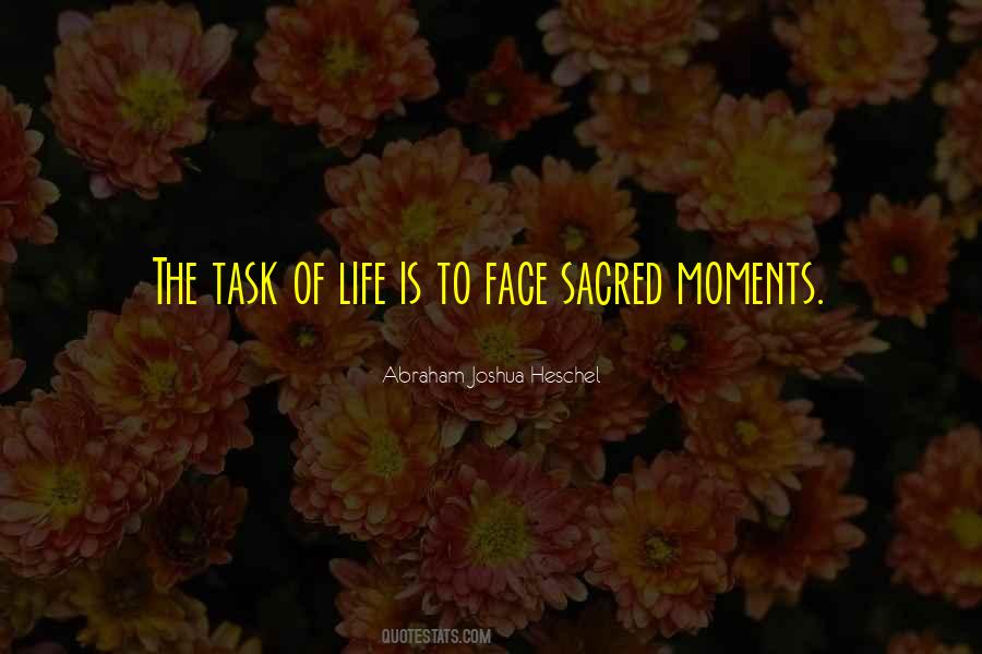 Sacred Moments Quotes #87579