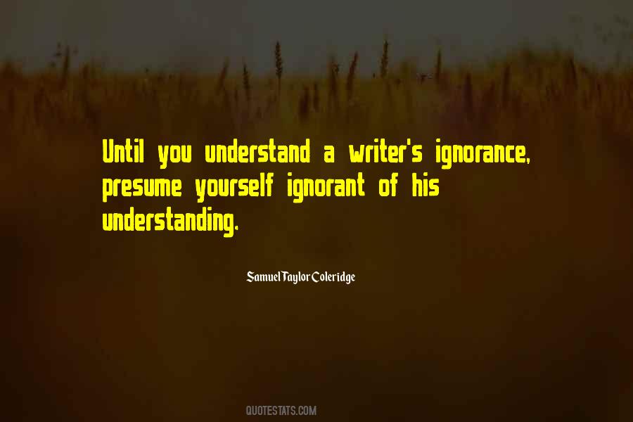 Quotes About Understanding #1840447