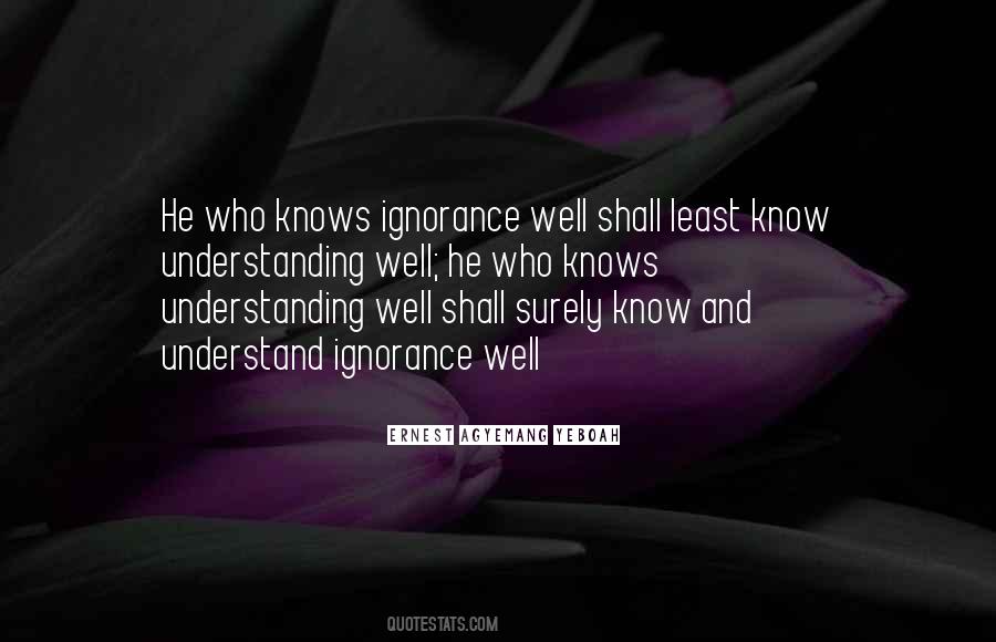 Quotes About Understanding #1846286