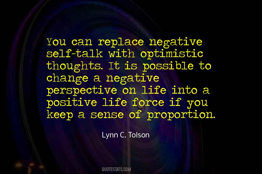 Negative And Postive Quotes #471567