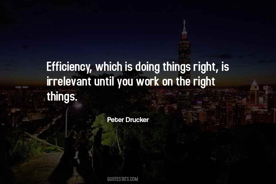 Work Efficiency Quotes #1687416