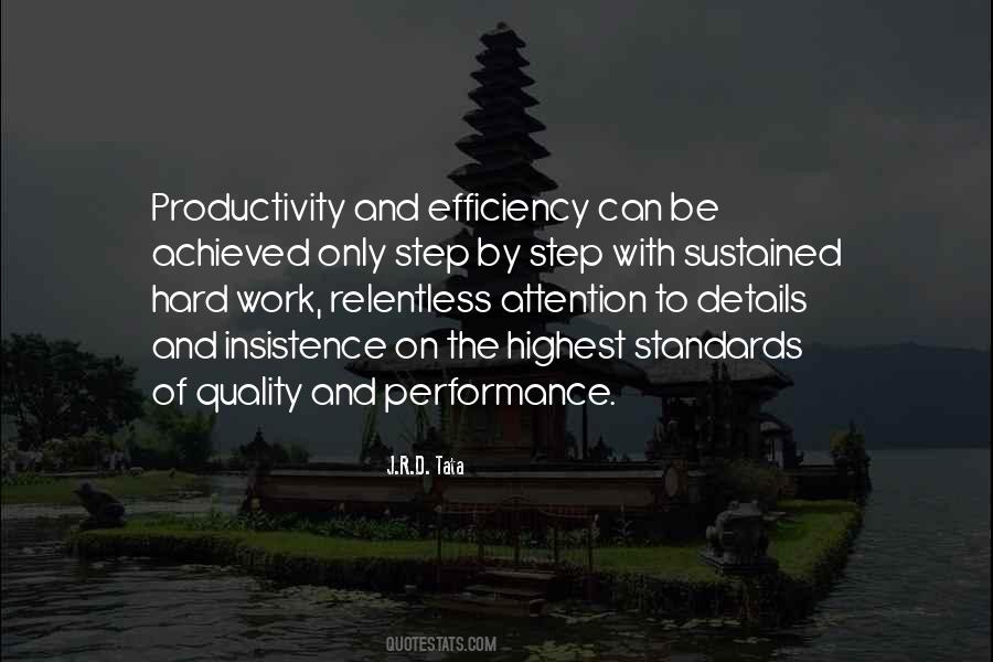 Work Efficiency Quotes #48940